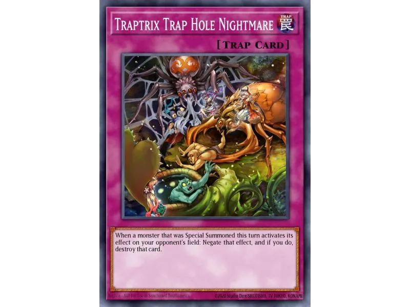 Traptrix Trap Hole Nightmare (Gold Rare)