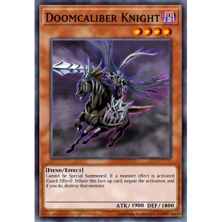 Doomcaliber Knight (Gold Rare)