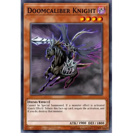 Doomcaliber Knight (Gold Rare)