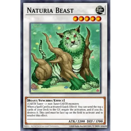Naturia Beast (Gold Rare)
