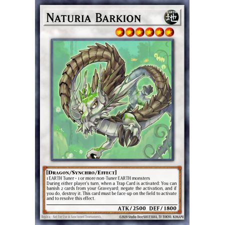 Naturia Barkion (Gold Rare)