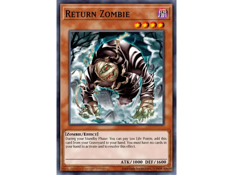 Return Zombie (Secret Rare)