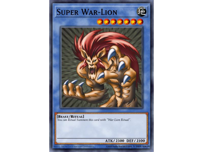 Super War-Lion (Secret Rare)