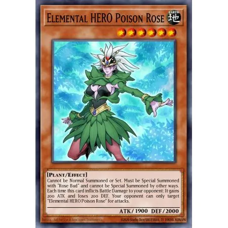 Elemental HERO Poison Rose (Secret Rare)