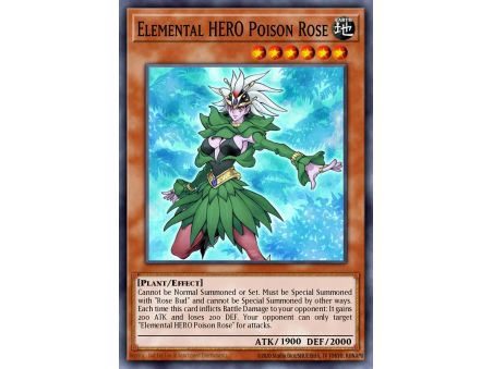 Elemental HERO Poison Rose (Secret Rare)