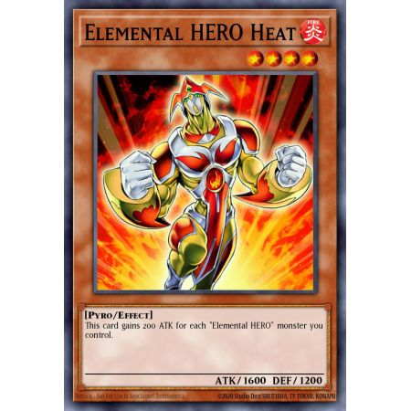 Elemental HERO Heat (Secret Rare)