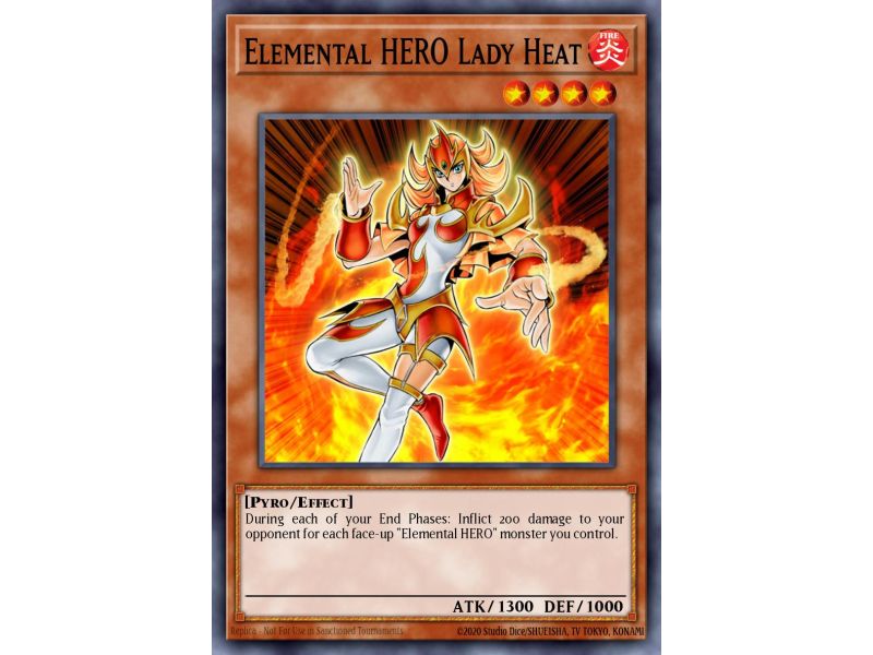 Elemental HERO Lady Heat (Secret Rare)