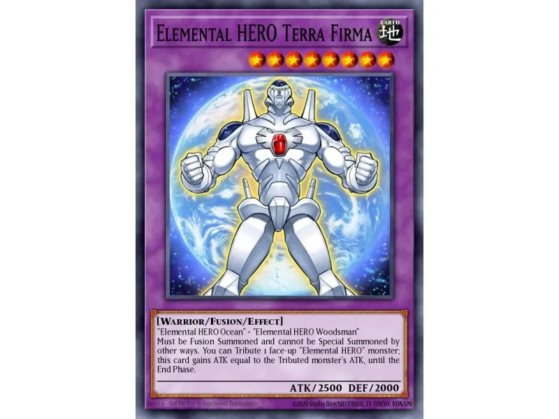 Elemental HERO Terra Firma (Secret Rare)