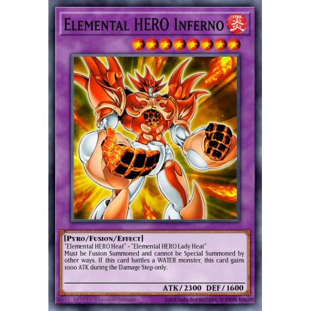 Elemental HERO Inferno (Secret Rare)