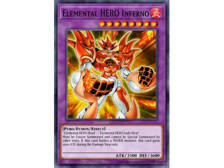 Elemental HERO Inferno (Secret Rare)