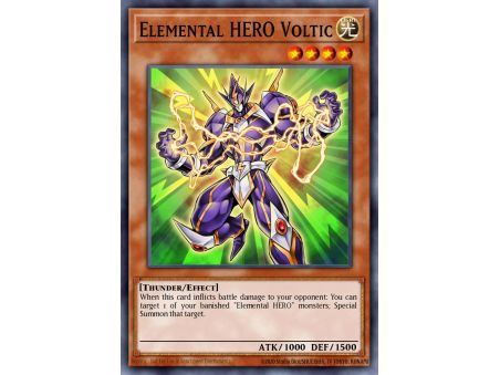 Elemental HERO Voltic (Secret Rare)
