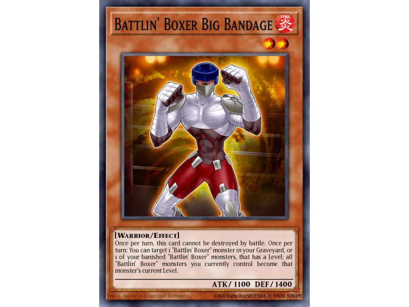 Battlin' Boxer Big Bandage (Common)
