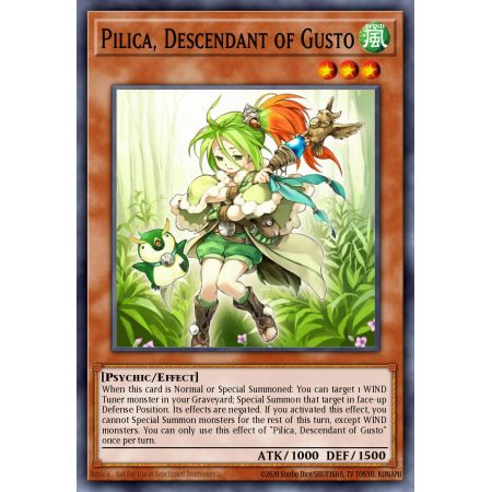 Pilica, Descendant of Gusto (Super Rare)