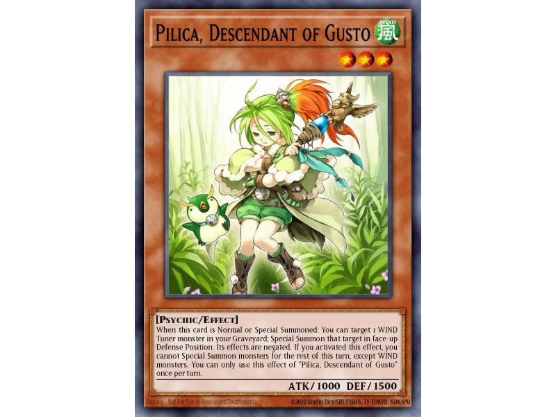Pilica, Descendant of Gusto (Super Rare)