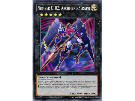 Number C102: Archfiend Seraph (Super Rare)