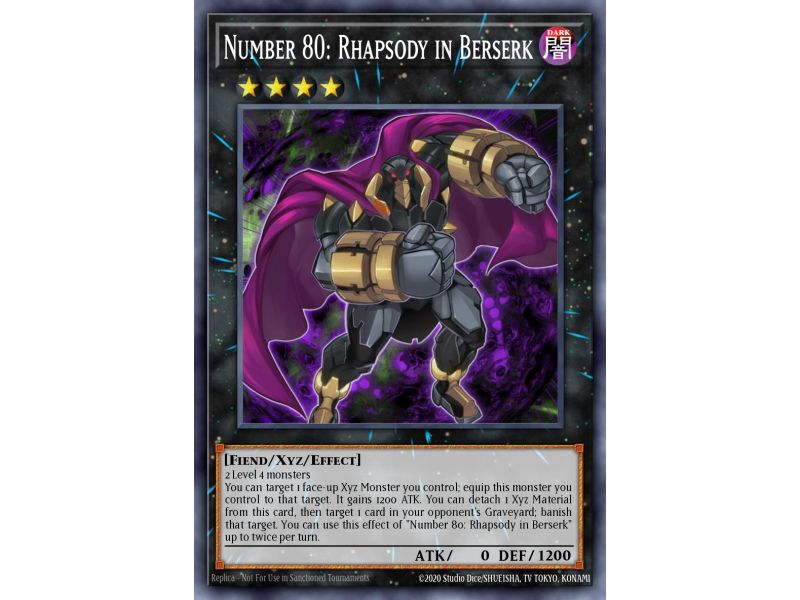 Number 80: Rhapsody in Berserk (Rare)