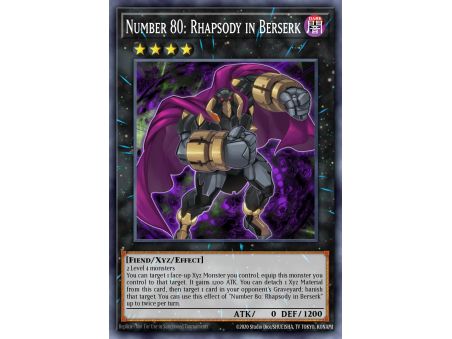 Number 80: Rhapsody in Berserk (Rare)