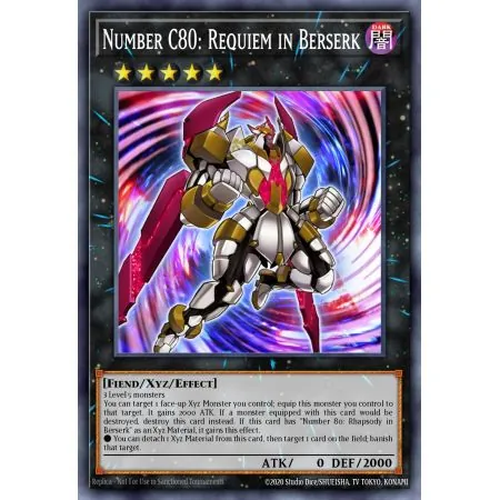 Number C80: Requiem in Berserk (Rare)