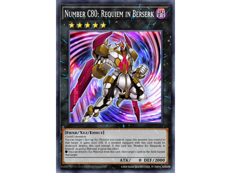 Number C80: Requiem in Berserk (Rare)