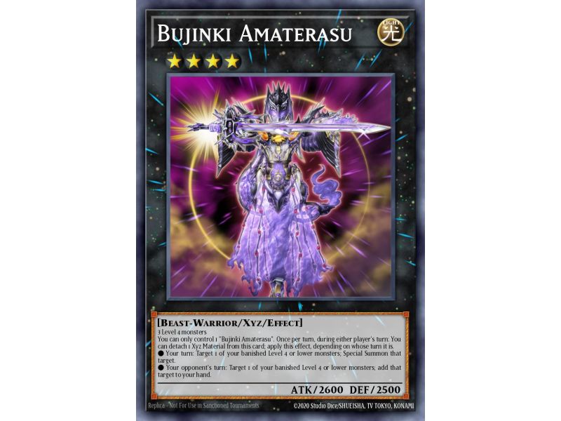 Bujinki Amaterasu (Ghost Rare)
