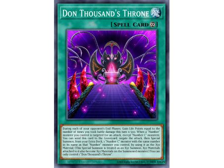 Don Thousand's Throne (Rare)