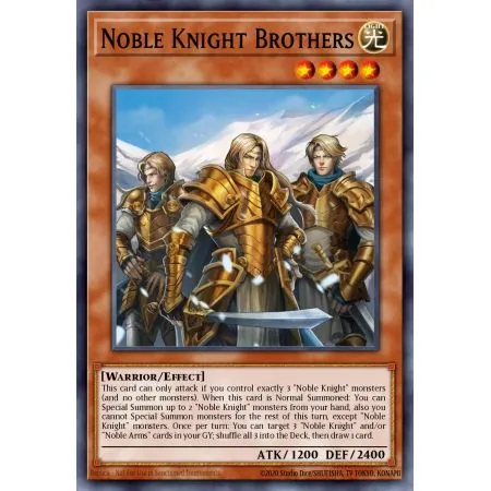 Noble Knight Brothers (Secret Rare)