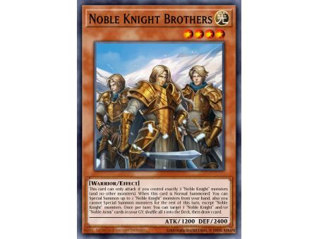 Noble Knight Brothers (Secret Rare)