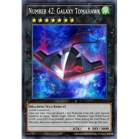 Number 42: Galaxy Tomahawk (Common)