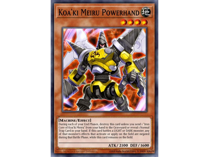 Koa'ki Meiru Powerhand (Super Rare)