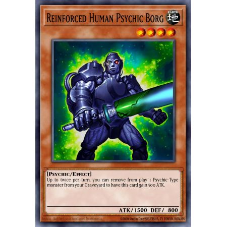 Reinforced Human Psychic Borg (Super Rare)