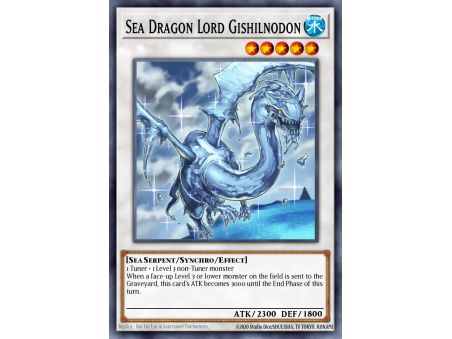 Sea Dragon Lord Gishilnodon (Super Rare)