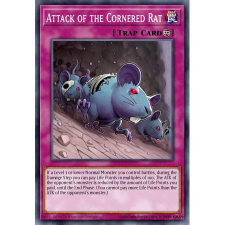 Attack of the Cornered Rat (Common)