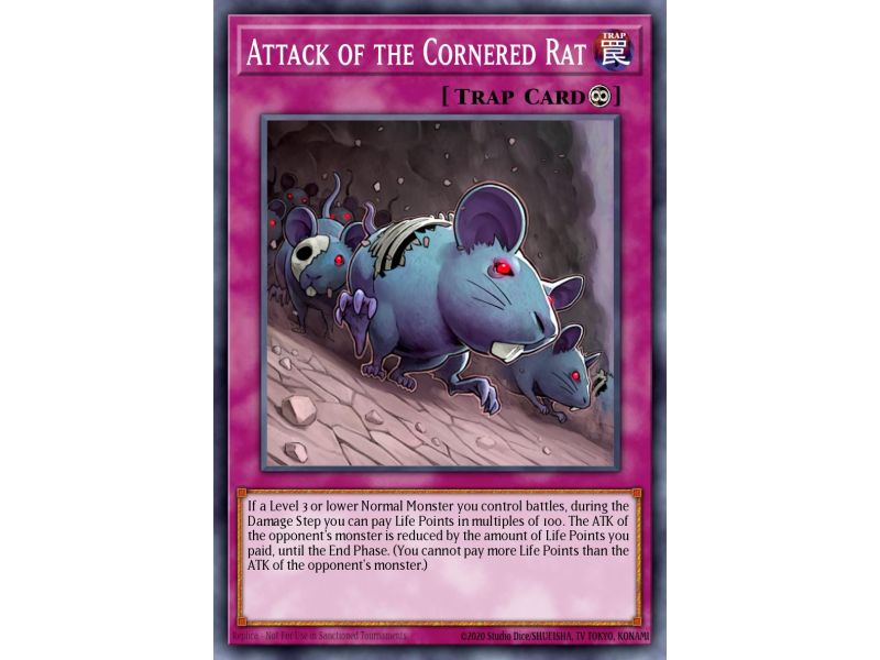 Attack of the Cornered Rat (Common)