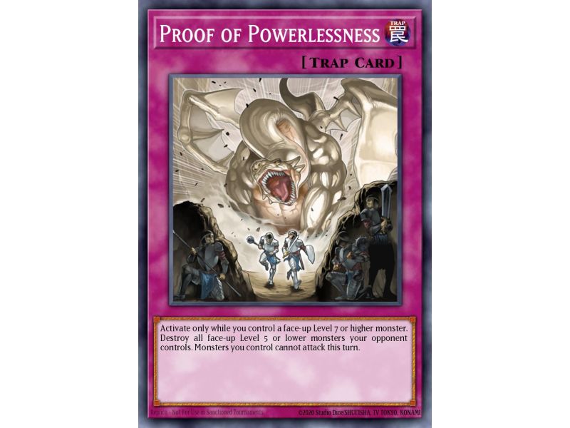 Proof of Powerlessness (Common)