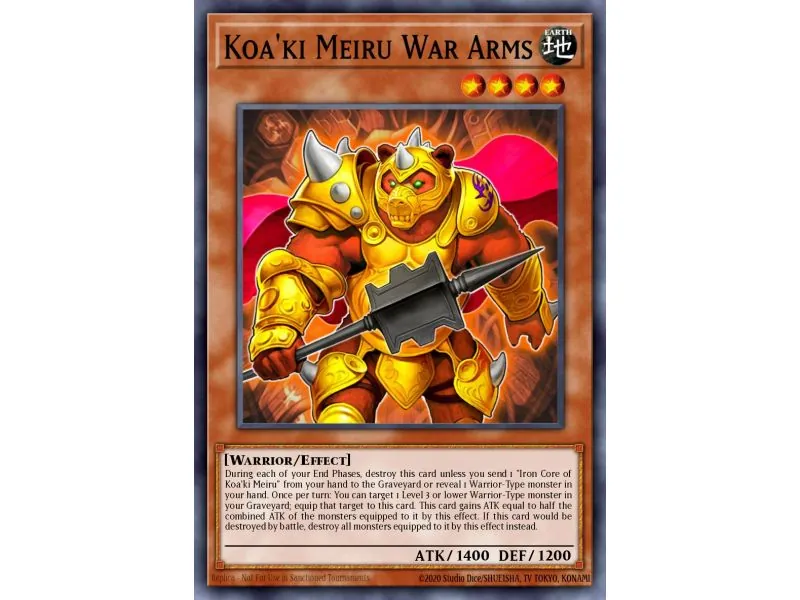 Koa'ki Meiru War Arms (Super Rare)