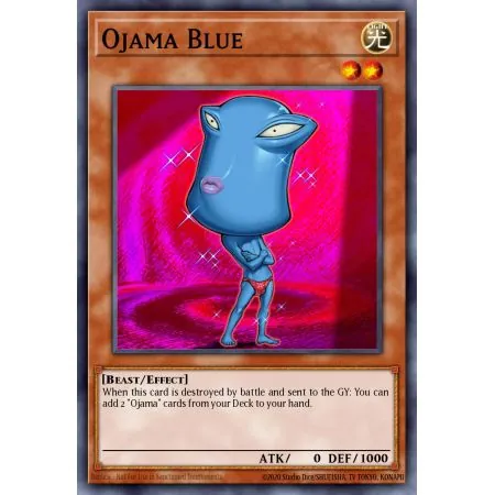 Ojama Blue (Rare)