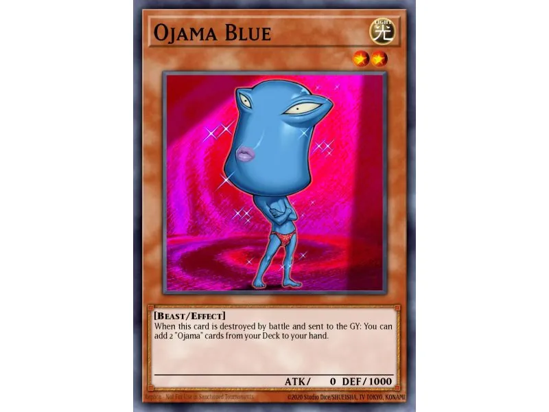 Ojama Blue (Rare)