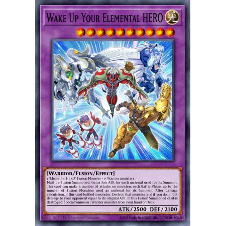 Wake Up Your Elemental HERO (Starlight Rare)