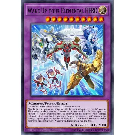 Wake Up Your Elemental HERO (Starlight Rare)