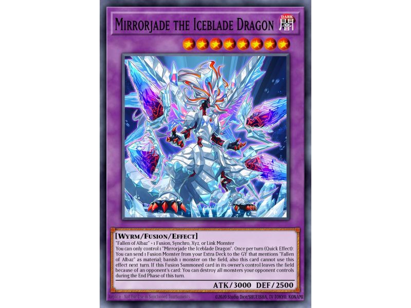 Mirrorjade the Iceblade Dragon (Starlight Rare)