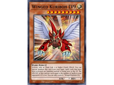 Winged Kuriboh LV9 (Rare)
