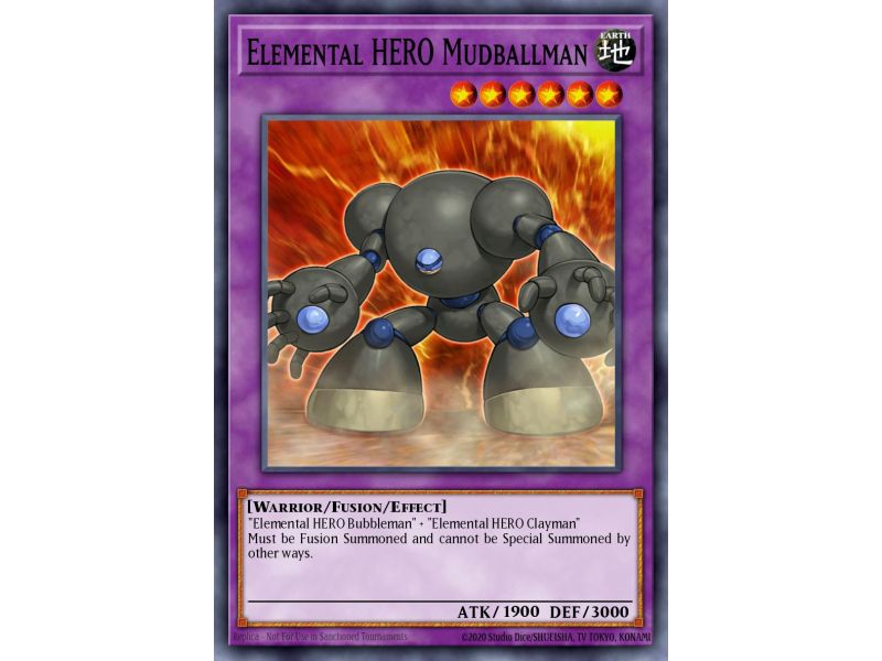 Elemental HERO Mudballman (Common)