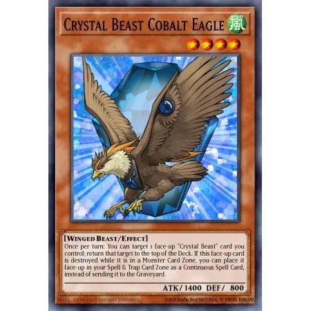 Crystal Beast Cobalt Eagle (Super Rare)