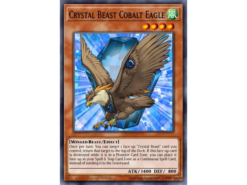 Crystal Beast Cobalt Eagle (Super Rare)