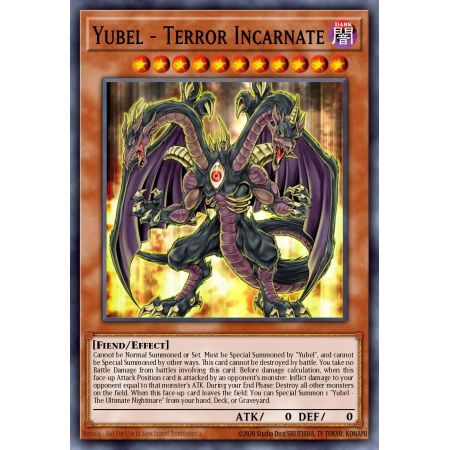 Yubel - Terror Incarnate (Rare)