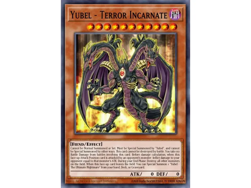 Yubel - Terror Incarnate (Rare)
