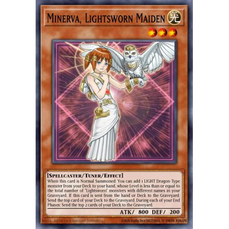 Minerva, Lightsworn Maiden (Super Rare)