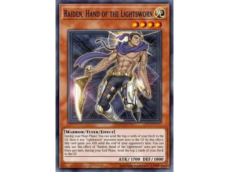 Raiden, Hand of the Lightsworn (Super Rare)