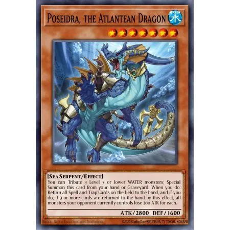 Poseidra, the Atlantean Dragon (Ultra Rare)