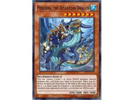 Poseidra, the Atlantean Dragon (Ultra Rare)